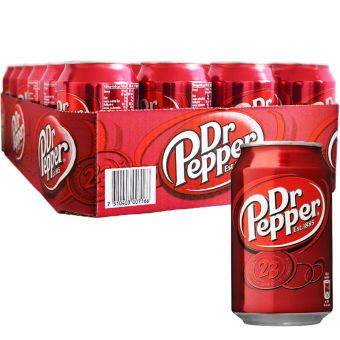 Dr Pepper Can-(GB)-24x330ml ml01